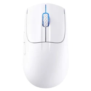 Bežični gaming miš Attack Shark X5 TriMode/Superlight/LongBattery/RGB Click/Ergonomic/White