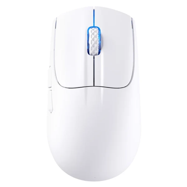 Bežični gaming miš Attack Shark X5 TriMode/Superlight/LongBattery/RGB Click/Ergonomic/White