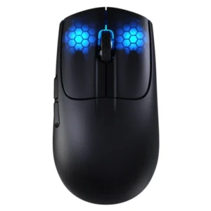 Bežični gaming miš Attack Shark X5 TriMode/Superlight/LongBattery/RGB Click/Ergonomic/Black