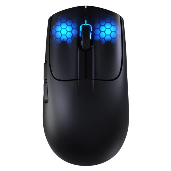 Bežični gaming miš Attack Shark X5 TriMode/Superlight/LongBattery/RGB Click/Ergonomic/Black