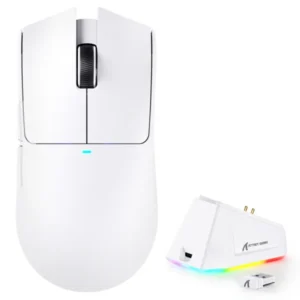 Bežični gaming miš Attack Shark X11 PAW3311/22000 DPI/TriMode/White + Charging Dock