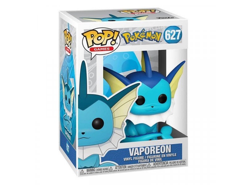 FUNKO Pokemon POP! Games – Vaporeon