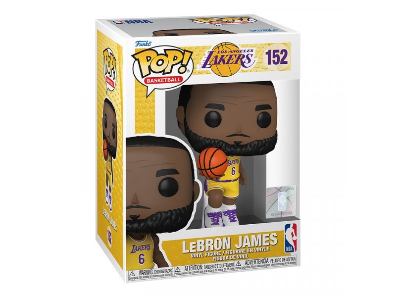 FUNKO POP NBA: Lakers – Lebron James (Yellow Jersey)