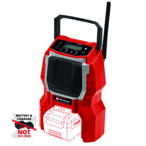 Einhell TC-RA 18 Li BT - Solo, Akumulatorski radio i Bluetooth zvučnik