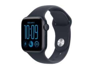 APPLE Watch SE 3 GPS 40mm Midnight Aluminium Case with Navy Blue Sport Band - S/M (MJKY4RK/A)