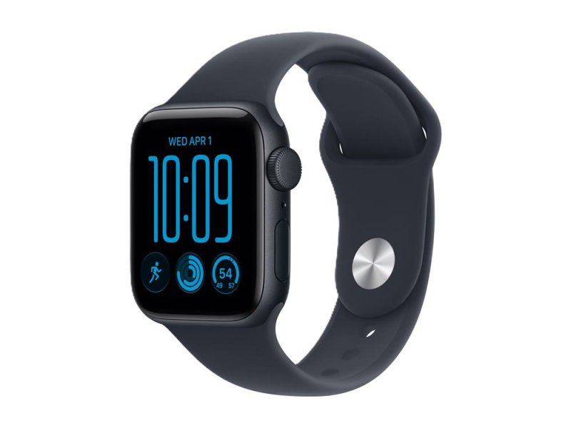 APPLE Watch SE 3 GPS 40mm Midnight Aluminium Case with Navy Blue Sport Band – S/M (MJKY4RK/A)