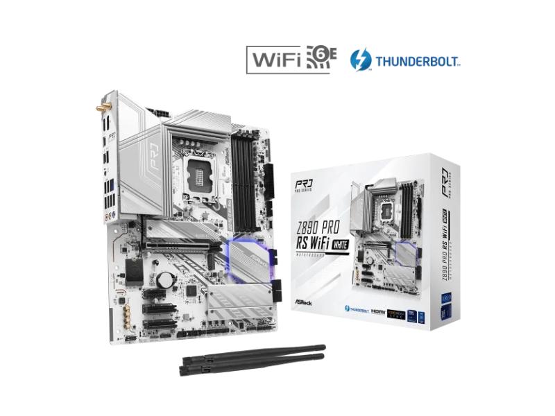 ASROCK MB s1851 Z890 PRO RS WIFI WHITE