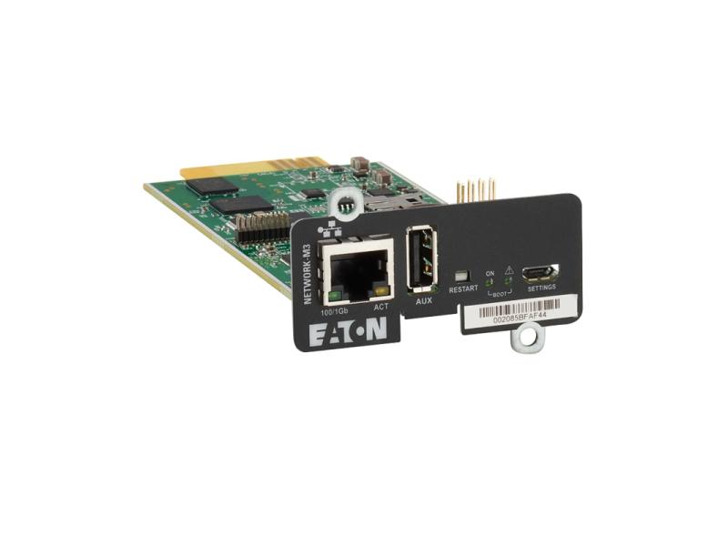 EATON NETWORK-M3, Internal, Wired, MiniSlot, Ethernet, 1000 Mbit/s