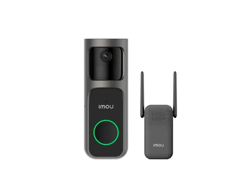 IMOU 3MP Wi-Fi Doorbell 2S Kit 2K QHD 5000mAh rechargable