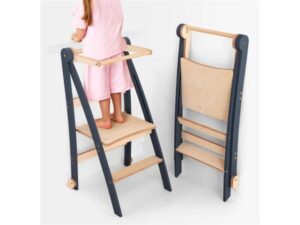 Goodevas Montesori toranj za decu Slim siva (SW12744)