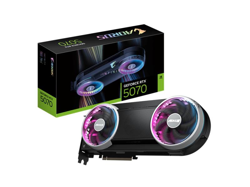 GIGABYTE AORUS GeForce RTX 5070 INFINITY 12G GV-N5070AORUS IF-12GD