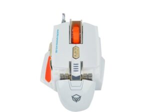 Meetion M975 GEJMERSKI USB ŽIČNI Miš 2600 dpi, BELI