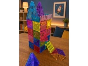 CLASSIC WORLD Magnetni konstruktor Rainbow Holiday 68 delova ST0734755B Magnetne kocke