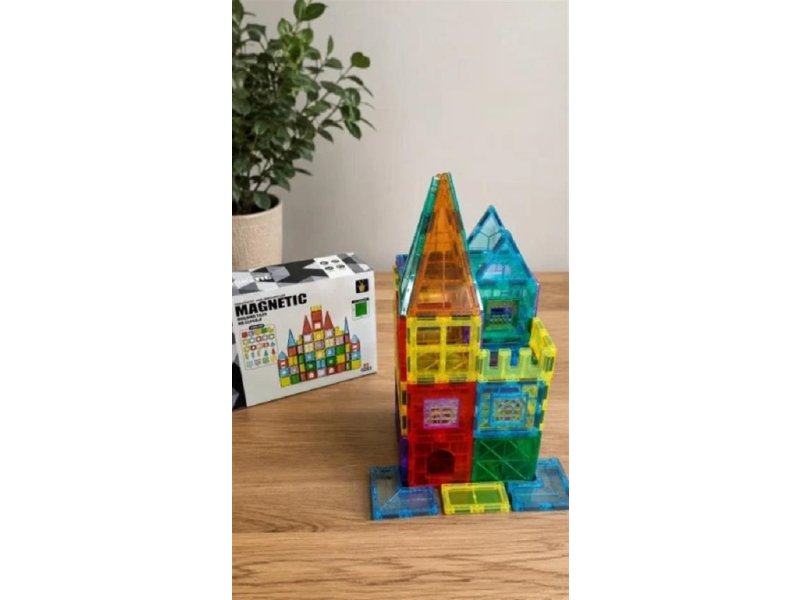 CLASSIC WORLD Magnetni konstruktor Creative 60 delova ST0734748B Magnetne kocke