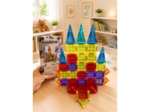 CLASSIC WORLD Magnetni konstruktor Travel Smart Fun 56 delova ST0840650X Magnetne kocke