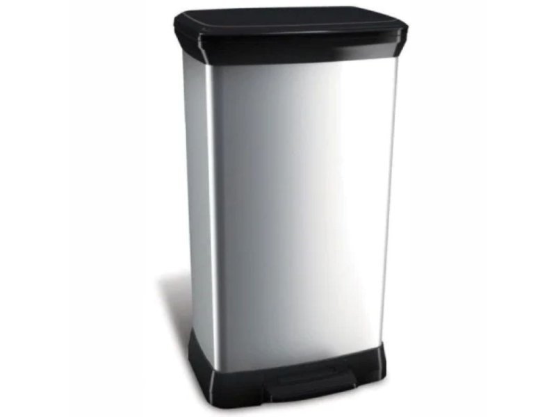CURVER Kanta 50l Deco Silver CU 02162-582 OUTLET