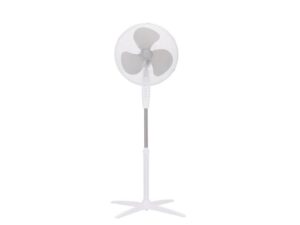 NIAROS PODNI Ventilator PREČNIKA 43CM, 45W, VISINA DO 133CM, BELI