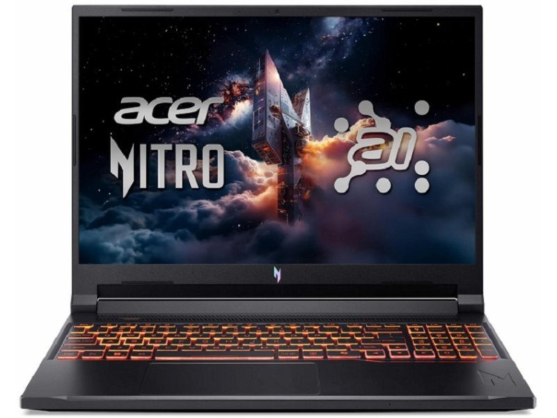 ACER Nitro V 16 AI ANV16-42-R910 (Black) WUXGA IPS 180Hz, Ryzen 7 260, 16GB, 1TB SSD, RTX 5070 8GB (NH.U1FEX.004)