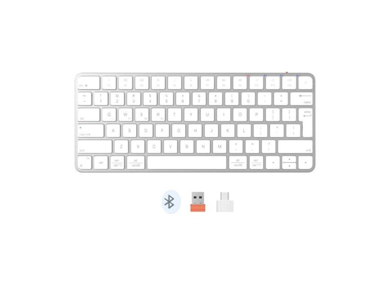 Meetion K210MWWH bežična tastatura, BELA