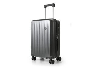 TRIPMATES Ručni kofer (kabinski) 55cm svetlosivi – sa USB punjačem, držačem za piće i dodatnom kukom