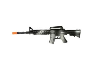 Eddy Toys Plastična automatska puška crna za igru, 46 cm