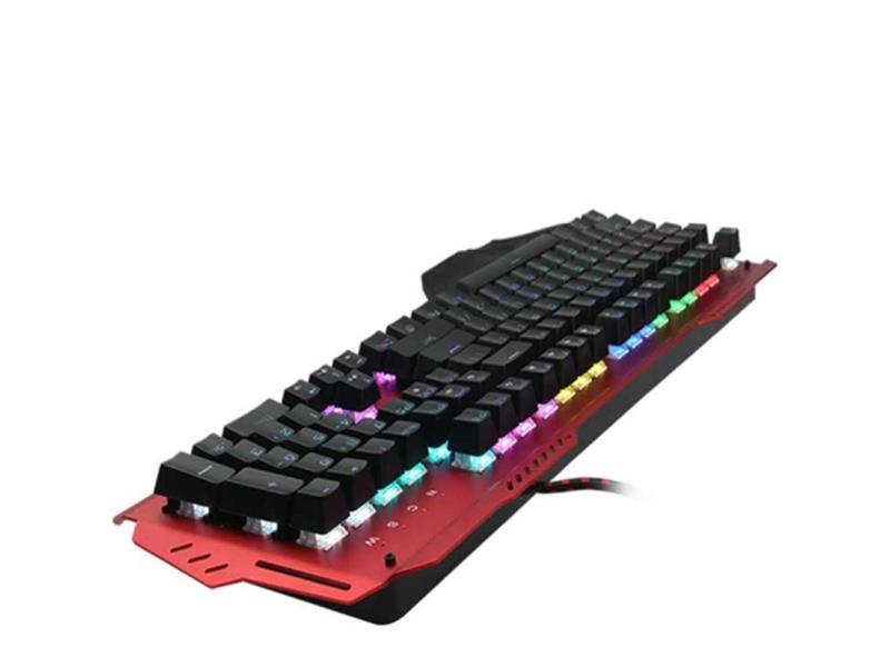 Meetion MK20 MEHANIČKA METALNA RGB Tastatura, CRVENA