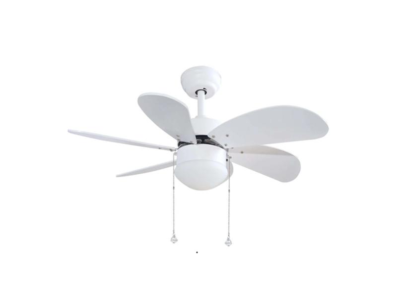 NIAROS PLAFONSKI VENTILATOR 32′ SA LAMPOM, Bela