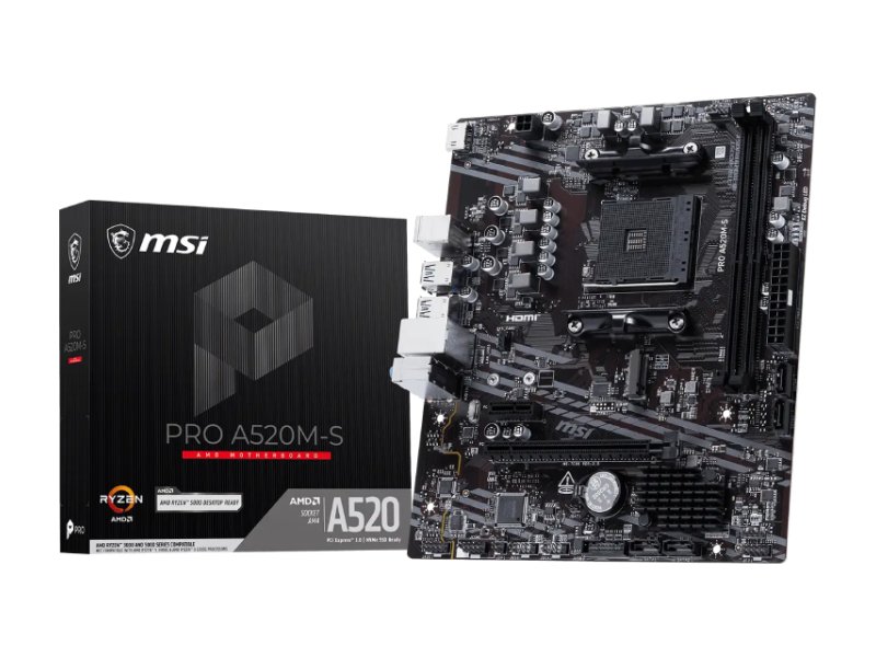 MSI PRO A520M-S matična ploča