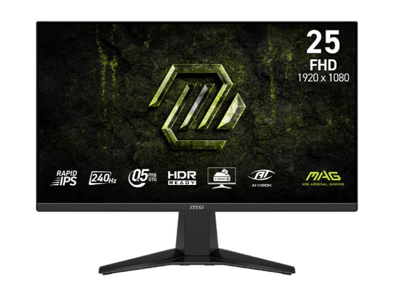 MSI MAG 255F X24 IPS FHD 240Hz AMD FreeSync Premium