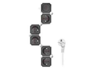 LOGILINK Fleksibilni produžni kabl 5 mesta, 1.5m