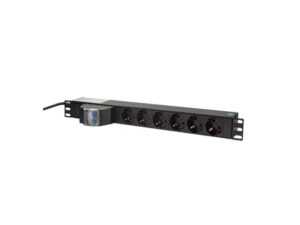 LOGILINK PDU 6 x šuko CEE 7/3, 2.0m, sa duplim osiguračem