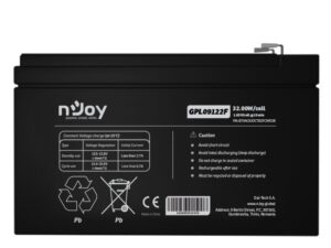 NJOY GPL09122F baterija za UPS 12V 9Ah (BTVACIUOCTB2FCW02B)