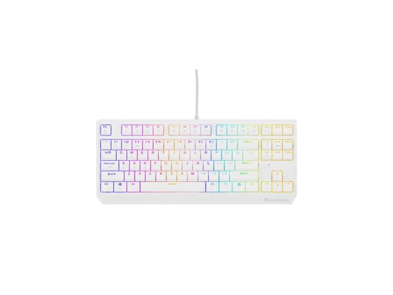 GENESIS Tastatura mehanička gaming Thor 230 TKL RGB RD US bela