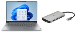 Laptop Lenovo ThinkBook 16 G8 U5-135H/16GB/M.2 512GB/16'/FP/BL/SR/3Y/21SK00FQYA+dock