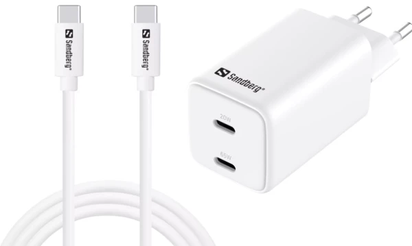 Sandberg 441-75 AC Charger USB-C PD65W EU 1.5M