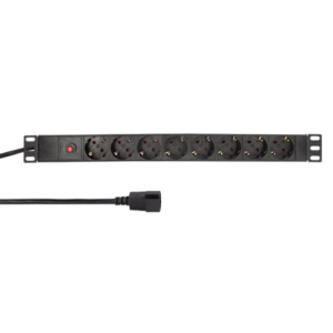 Razvodni PDU panel za rek sa 8 utičnih mesta CEE 7/3  konektor C14