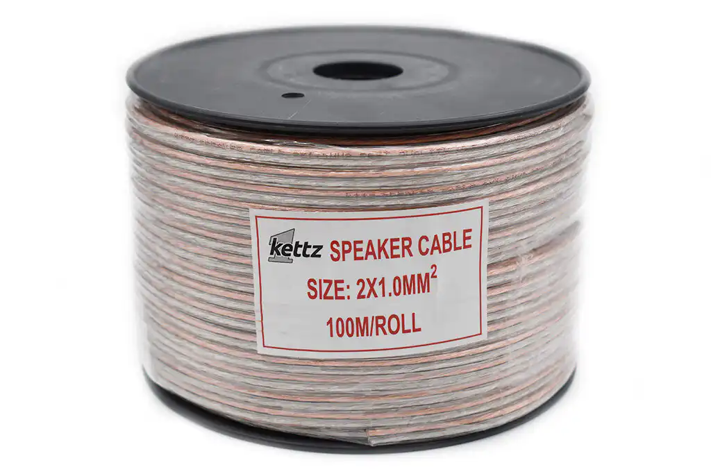 Zvučnički kabl 2×1.0mm Kettz ZK-100 100mROLL