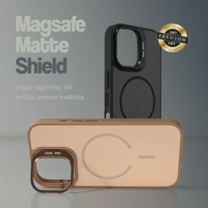 Torbica Magsafe Matte Shield za iPhone 17 Pro Max 6.9 crna